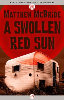 swollen red sun